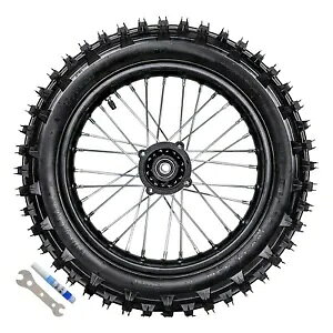 90/100- 14 C` Aփ ^C sbg _[goCN Thumpstar 110/125/140cc 90/100- 14" Inch Rear Back Wheel Rim Tyre Pit Dirt Bike Thumpstar 110/125/140cc