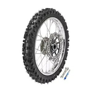 14 "tgzC[ 60/100-14 ^Csbg_[goCN 70cc 110cc 125cc Atomic SSR 14" Front Wheel 60/100-14 Tyre Rim For Pit Dirt Bike 70cc 110cc 125cc Atomik SSR