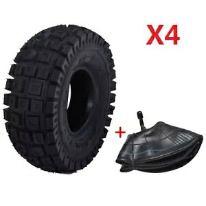 4PC 3.00-4 260x85 ^C + `[u 10x3 S[J[greBXN[^[Nbh E oCN E300 4PC 3.00-4 260x85 Tyre + Tube 10x3 For Go kart Mobility Scooter Quad E Bike E300