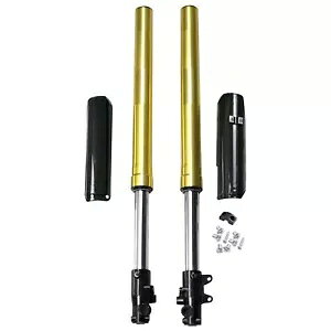 �t�����g�t�H�[�N�T�X�y���V�����V���b�N�_�[�g�s�b�g�o�C�N�A�|�� 125cc 140cc 150cc 160cc �p Front Forks Suspension Shocks for Dirt Pit Bike Apollo 125cc 140cc 150cc 160cc �y���s�A���i�z