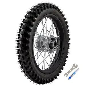 16インチ リアホイール 90/100-16 タイヤリム ダートピットバイク モトクロス CRF 150CC 200CC用 16" Rear Wheel 90/100-16 Tyre Rim for Dirt Pit Bike Motocross CRF 150CC 200CC