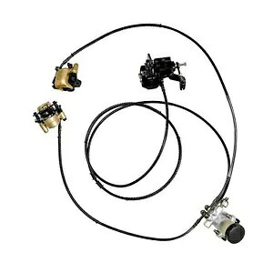 u[LLp[ }X^[V_[ Nbh ATV S[J[g StJ[g f[oM[ Hydraulic Brake Caliper Master Cylinder Quad ATV Go Kart Golf Cart Dune Buggy