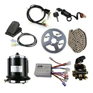 24V 500W uVd[^[Rg[[XvPbg ATV S[J[g E oCNXN[^[p 24V 500W Brush Electric Motor Controller Sprocket For ATV Go Kart E Bike Scooter