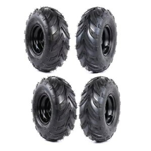 4pc 145/70-6 ^CzC[XYL LT50 Nbh 50cc 70cc 110cc 125 Taotao ATV 4pc 145/70-6 Tyre Rim Wheel for Suzuki LT50 Quad 50cc 70cc 110cc 125 Taotao ATV