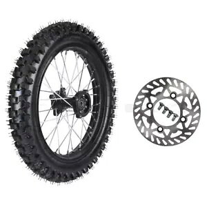 90/100-16 C`zC[^C & [^[sbg_[goCNgNX CRF TTR KLX YZ SSR 90/100-16" Wheel Tyre Rim & Rotor For Pit Dirt Bike Motocross CRF TTR KLX YZ SSR