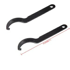 2X ���������`�X�p�i�c�[���z���_�X�Y�L���}�n�I�[�g�o�C�V���b�N�A�u�\�[�o�[ 2X Metal Wrench Spanner Tools For Honda Suzuki Yamaha Motorcycle Shock Absorber �y���s�A���i�z