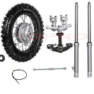 tgtH[N 2.50-10 C`zC[^Cz_ CRF50 PW50 TTR50 SSR 70 _[goCNp Front Forks 2.50-10 inch Wheel Tyre for Honda CRF50 PW50 TTR50 SSR 70 Dirt Bike