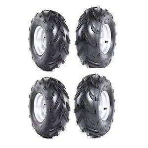 4  16 × 8-7 C`^CzC[ 3 {g ATV NbhoCNoM[S[J[g 110cc 125 4pcs 16x8-7 inch Tyre Wheel 3 Bolt Rim For ATV Quad Bike Buggy Go Kart 110cc 125