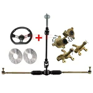 S[J[g XeAO zC[ MA bN Vtg 3 X^bh nu X^u AbNXAATV Nbh htg gCN Go Kart Steering Wheel Gear Rack Shaft 3 Stud Hub Stub Ax;e ATV Quad Drift Trike