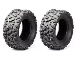 2{ 25X10- 12 C` A obN ^C `[uX 250/65-12 Nbh _[goCN ATV oM[ 2pcs 25X10- 12" inch Rear Back Tyre Tubeless 250/65-12 Quad Dirt Bike ATV Buggy