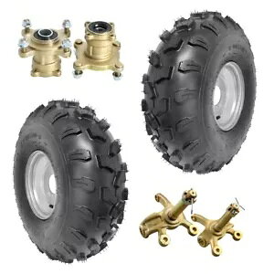 2pc 19x7-8 C`^C 4 {gzC[ 19x7.00-8 19x7-8 + XeAOXshnu 2pc 19x7-8" inch Tyre 4 Bolt Rim Wheel 19x7.00-8 19x7- 8 + Steering Spindles Hub