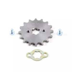17 ~[g 420 16T tg`F[XvPbg 50cc 90cc 110cc 125cc ATV Nbh_[goCN 17mm 420 16T Tooth FRONT CHAIN SPROCKET 50cc 90cc 110cc 125cc ATV QUAD DIRT BIKE