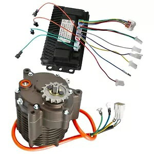 72V 1000W uVXgN DC [^[ & Rg[[dS[J[g 4 ֎ 72V 1000W Brushless High Torque DC Motor & Controller Electric Go Kart 4 Wheeler