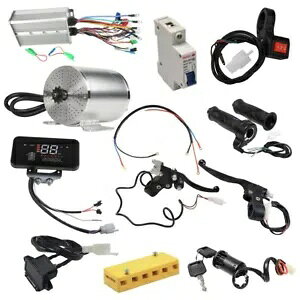 72V 3000W uVX[^[LbgRg[[dS[J[goM[ ATV NbhXN[^[ 72V 3000W Brushless Motor Kit Controller Electric Go Kart Buggy ATV Quad Scooter