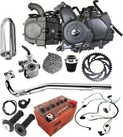 Lifan 125cc 4 ストロークエンジンモーターキットホンダ SL70 CT70 Z50 CRF50 ダートバイク用 Lifan 125cc 4 Stroke Engine Motor Kit For Honda SL70 CT70 Z50 CRF50 Dirt Bike