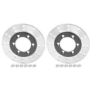 2x130mm tgu[LfBXN[^[ S[J[g Nbh _[goCN ATV oM[ 4 ֎ԗp 2x130mm Front Brake Disc Rotor For Go Kart Quad Dirt Bike ATV Buggy 4 Wheelers