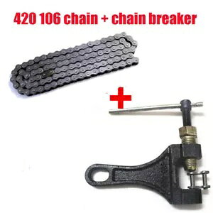 420 106L `F[ & u[J[ CRF50 XR50 70 110 125CC 140CC SSR Ag~bN _[goCN ATV 420 106L Chain & Breaker CRF50 XR50 70 110 125CC 140CC SSR Atomik DIRT BIKE ATV
