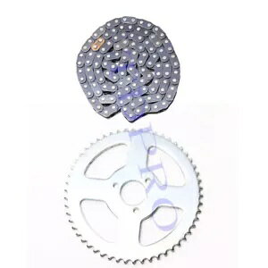 T8F �`�F�[�� 54T 29 �~�����[�g�����A�X�v���P�b�g 49cc �~�j�|�P�b�g�o�C�N ATV �S�[�J�[�g�X�N�[�^�[�p T8F Chain 54T 29mm Rear Sprocket For 49cc Mini Pocket Bike ATV Go kart Scooter