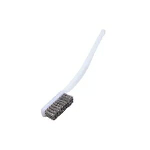 ^C[uV XeXuV Ԑmi x 1 Small Wire Brush Stainless Steel Brush Car Vehicle Mechanic Parts Cleaning x 1