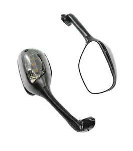 XYL GSX-R 600/750/1000 pCWP[^[tAt^[}[Pbg obN~[ Aftermarket Rear View Mirrors with Indicators for Suzuki GSX-R 600/ 750/ 1000