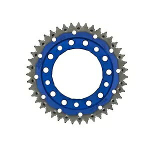 AXvPbg fA 43 sb`525 u[ a525 112 }n MT-09 2021-2022 Rear Sprocket Dual 43 Tooth Pitch 525 Blue Inner Dia. 112 Yamaha MT-09 2021-2022