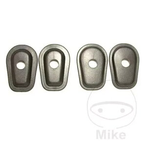 tgACWP[^[Xy[T[A_v^[ ubN }n FZS Fazer 1000 2001-2005p Front Rear Indicators Spacers Adaptors Black for Yamaha FZS Fazer 1000 2001-2005