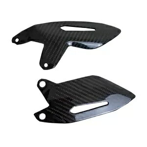 I[goCJ[{t@Co[q[K[hveN^[ Kawasaki Ninja H2R H2 2015+ Motorcycle Carbon Fibre Heel Guards Protectors for Kawasaki Ninja H2R H2 2015+