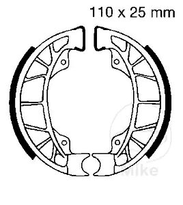 ���A�u���[�L�V���[ EXC �X�v�����O EBC 899 ALTN 7860893 �x�X�p ET2 50 ET4 50 125 Rear Brake Shoes EXC Springs EBC 899 ALTN 7860893 for Vespa ET2 50 ET4 50 125 �y���s�A���i�z