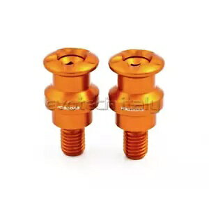 phbN X^h {r XCOA[ veN^[ M10 IW KTM 790 Duke 2018p Paddock Stand Bobbins Swingarm Protectors M10 Orange for KTM 790 Duke 2018