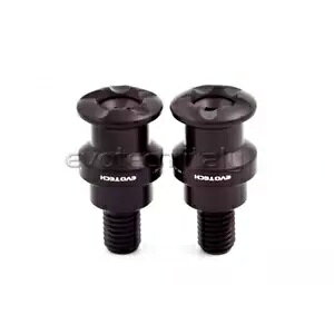 phbN X^h {r XCOA[ veN^[ M10 ubN nXNo[i 701 SMp Paddock Stand Bobbins Swingarm Protectors M10 Black for Husqvarna 701 SM