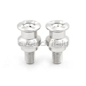 phbN X^h {r XCOA[ veN^[ M10 Vo[ nXNo[i 701 SMp Paddock Stand Bobbins Swingarm Protectors M10 Silver for Husqvarna 701 SM