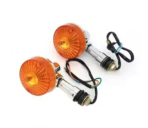 tgCWP[^[^[VOiCgpXYL GN250 GN125 Front Indicators Turn Signal Lights Replacement for Suzuki GN250 GN125