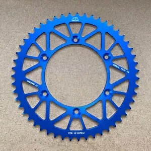 �I�[�g�o�C���A�X�v���P�b�g 51 ���s�b�` 520 �u���[�z���_ CL 250 XR 250 500 600 Motorcycle Rear Sprocket 51 Tooth Pitch 520 Blue for Honda CL 250 XR 250 500 600 �y���s�A���i�z