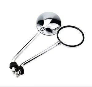 XN[^[ obN~[ Vo[ At^[}[Pbg p[c Vespa GTS 300 2013-2018p Scooter Rear-View Mirrors Silver Aftermarket Parts for Vespa GTS 300 2013-2018