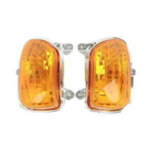 フロントインジケーター ターンシグナルライト オレンジ ホンダ ゴールドウィング GL 1800 2001-2017用 Front Indicators Turn Signal Light Orange for Honda Goldwing GL 1800 2001-2017