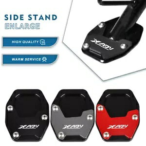 �V���� Motocylce �u���b�N�T�C�h�X�^���h�g��t�B�b�g�z���_ X-ADV 750 ZA 750 2021-2023 New Motocylce Black Side Stand Enlarge Fit For HONDA X-ADV 750 ZA 750 2021-2023