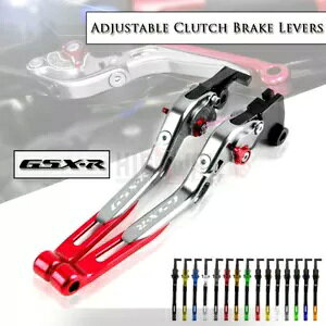 \Ȑ܂肽ݎg\ȃu[L & Nb`o[XYL GSX-R 1000 K7 p Adjustable Foldable Extendable Brake & Clutch Levers For Suzuki GSX-R 1000 K7