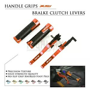 z_ X-ADV 750 2017-2019 \ȃu[LNb`o[ CNC nhObv for Honda X-ADV 750 2017-2019 Adjustable Brake Clutch Levers CNC Handle Grips