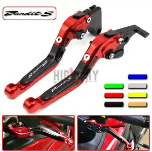 I[goC܂肽݊gu[LNb`o[ZbgXYL GSF650 ofBbg 07 ɓK Motorcycle Folding Extend Brake Clutch Levers Set fit Suzuki GSF650 BANDIT 07