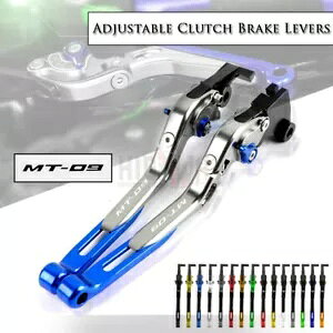 ܂肽݊g\u[L & Nb`o[}n MT-09 SR/FZ9 FZ09 14-19 Adjust Fold Extendable Brake & Clutch Levers For YAMAHA MT-09 SR/FZ9 FZ09 14-19