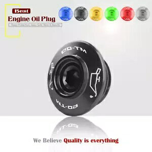 GWICtB[LbvvOJo[lWibg}n MT-09 g[T[/GT FJ09 FZ09 Engine Oil Filler Cap Plug Cover Screw Nut for YAMAHA MT-09 TRACER/GT FJ09 FZ09