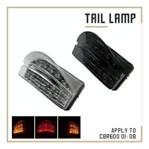 ���[�^�[ LED �E�C���J�[ �u���[�L�X�g�b�v �e�[�����C�g �z���_ CBR600 F4I FS 01-03�p Motor LED Turn Signals Brake Stop Tail Light for HONDA CBR600 F4I FS 01-03 �y���s�A���i�z