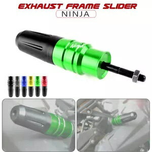 [^[rCNbVXC_[veN^[ KAWASAKI NINJA 250 300 400 650 1000p Motor Exhaust Crash Slider Protector for KAWASAKI NINJA 250 300 400 650 1000