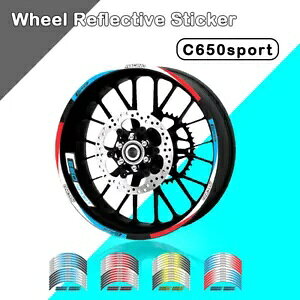 [VOXebJ[zC[XgCvZbgI[goCfJ[BMW C650GT C650 GT Racing Rim Sticker Wheel Stripes Set Motorcycle DecalFOR BMW C650GT C650 GT