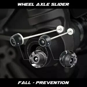 �t�����g���A�A�N�X���X���C�_�[�N���b�V���z�C�[���K�[�h�ی� BMW S1000RR 2019-2021�p Front Rear Axle Slider Crash Wheel Guard Protection for BMW S1000RR 2019-2021 �y���s�A���i�z