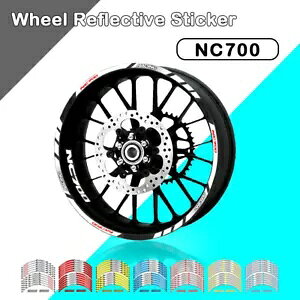 ���[�^�[�����X�g���C�v�z�C�[���f�J�[�����˃e�[�v�X�e�b�J�[�z���_ NC700 NC 700 Motor Rim Stripes Wheel Decals Reflective Tape Stickers FOR HONDA NC700 NC 700 �y���s�A���i�z