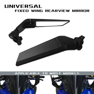 g咲EBOXeXobN~[ECObg~[XYL GSXR 250 GSX250R Enlarge Adjust Wing Stealth Rearview Winglet Mirror for SUZUKI GSXR 250 GSX250R