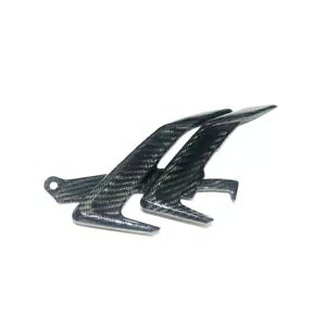 �J�[�{���t�@�C�o�[�t�F�A�����O�T�C�h�p�l�����^�J�o�[�K�[�h BMW S1000RR 19-22 M1000�p Carbon Fiber Fairing Side Panel Small Cover Guard for BMW S1000RR 19-22 M1000 �y���s�A���i�z