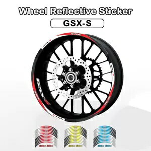 XebJ[zC[XgCvZbgI[goCfJ[XYL GSXS GSX-S 750 1000 Rim Sticker Wheel Stripes Set Motorcycle DecalFOR SUZUKI GSXS GSX-S 750 1000