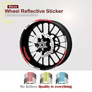 XebJ[zC[XgCvZbgI[goCfJ[z_ CBR600RR F5 CBR1000RR Rim Sticker Wheel Stripes Set Motorcycle DecalFOR HONDA CBR600RR F5 CBR1000RR